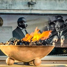 Eternal Flame Martin Luther King Center, USA