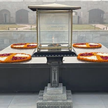 Eternal Flame of Mahatma Gandhi Raj Ghat, Delhi