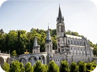 Light of Lourdes, France