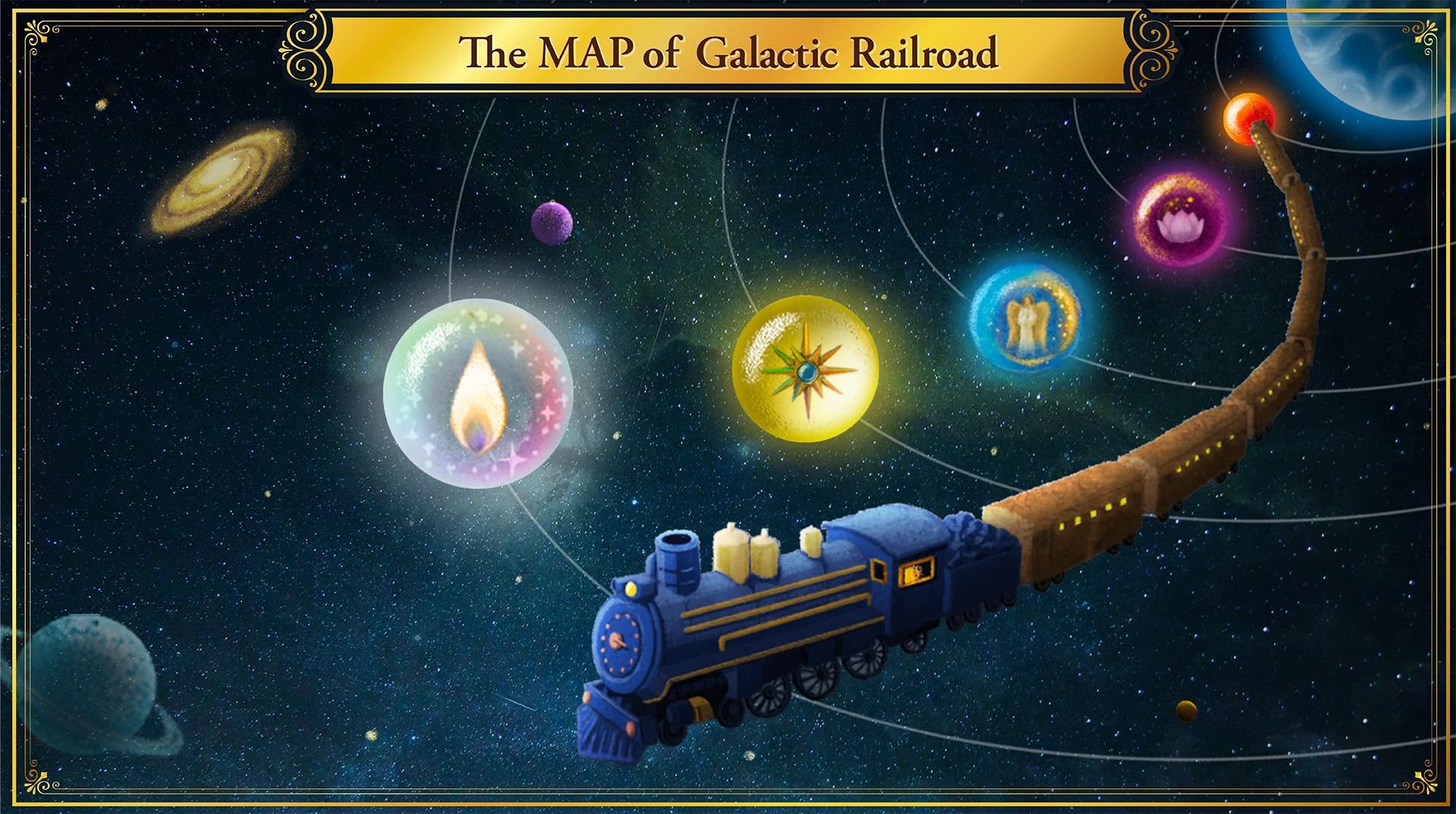 Your Spiritual journey on the Galactic Railroad